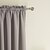 cheap Curtains Drapes-Rod Pocket Grommet Top Tab Top Double Pleat Curtain Modern Solid Polyester Material Home Decoration