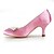 abordables Escarpins femme-talon satin basse fermée orteils avec des chaussures de mariage perles d&#039;imitation des femmes du parti populaire