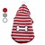 cheap Dog Clothes-Dog Hoodie Dog Clothes Stripe White / Gray / Red Cotton Costume For Pets