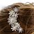 cheap Headpieces-Gorgeous Alloy With Rhinestone Wedding/Special Occasion Hair Combs/Headpiece