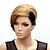 billige Syntetiske parykker-Capless Kort høj kvalitet af syntetisk japanske Kanekalon Straight Stjerne Style Paryk Rihanna &#039;frisure 1