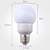 halpa Lamppumonipakkaus-160lm E26 / E27 LED-pallolamput A60(A19) 48 LED-helmet SMD 3528 Lämmin valkoinen 220-240V