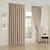 cheap Curtains &amp; Drapes-Abstract Curtains Drapes Two Panels Bedroom   Curtains / Embossed / Living Room