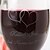 abordables Cadeaux de Mariage-personnalisé tasse de vin rouge avec deux coeurs conception-jeu de 2