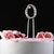 ieftine Vârfuri de Tort-Vârfuri de Tort Temă Clasică Cristal Aniversare Zi de Naștere cu Piatră Semiprețioasă Sac poli