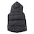 abordables Vêtements pour chiens-Chien Manteaux Pulls à capuche Gilet Vêtements pour Chien Couleur Pleine Noir Fourrure Duvet Coton Costume Pour Hiver Homme Femme Garder au chaud Sportif / Anorak en Duvet / Chaud