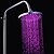 levne LED sprchové hlavice-Moderní Dešťová sprcha Pochromovaný vlastnost - Déšť / LED, Sprchová hlavice