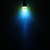 رخيصةأون مصابيح متعددة العبوات-1W E27 270-300lm RGB ضوء لمبة الكرة الكريستال LED (85 265V)