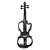 abordables Violons -Chow - (ev05) 4/4-size tilleul tenue de violon électrique (multi-couleur)