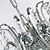abordables Lustres-Suspension en cristal à 6 ampoules 40 cm en métal galvanisé moderne contemporain 110-120V / 220-240V