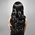 cheap Synthetic Trendy Wigs-Synthetic Wig Women&#039;s Wavy Black Layered Haircut Synthetic Hair 20 inch Black Wig Very Long Capless Black