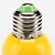 levne Žárovky-1ks 1 W LED kulaté žárovky 80 lm E26 / E27 G45 8 LED korálky SMD 2835 Ozdobné Žlutá 220-240 V / RoHs