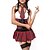 abordables Uniformes Sexy-Etudiant / Uniforme d&#039;écolier Costumes de carrière Costume de Cosplay Costume de Soirée Femme Halloween Carnaval Fête / Célébration