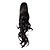 voordelige Haarstukken-klauw clip kastanjebruin lang krullend paardenstaart haarstukken-3 kleuren beschikbaar