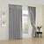 cheap Curtains Drapes-Curtains Drapes Bedroom Solid Colored 65% Rayon / 35%Polyester / Rayon