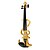 levne Housle-čau je - (ev09) 4/4 elektrické housle lípa výstroj (multi-color)