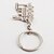 cheap Keychains-Keychain Silver Alloy Fashion For Birthday / Gift
