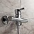 cheap Sprinkle® Shower Faucets-Contemporary  with  Chrome Single Handle Two Holes  ,  Feature  for Centerset Wall Mount