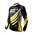 cheap Men&#039;s Clothing Sets-SPAKCT Men&#039;s Cycling Jersey with Tights Long Sleeve Winter Bike Clothing Suit with 3 Rear Pockets Mountain Bike MTB Road Bike Cycling Breathable Quick Dry Wearable Back Pocket Black Yellow Pink