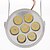 cheap Multi-pack Light Bulbs-7W 560-600LM 3000-3500K Warm White Light Track Lamp LED Spot Bulb (85-265V)
