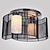 billige GCC Flushmounts og semi-flushmounts-1-lys 40 (17 &quot;) innvendig lys i stil med metallstoff, elektroplettert moderne moderne 110-120v / 220-240v / e26 / e27
