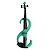 cheap Violins-Chow&#039;s - (EV12) 4/4 Basswood Electric Violin Outfit (Multi-Color)