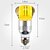 abordables Ampoules électriques-Ampoules Globe LED 270 lm E26 / E27 1 Perles LED Commandée à Distance RGB