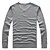 billige Herrebeklædning-elegant mand kontrakt farve strik sweater