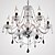 cheap Chandeliers-LWD 6-Light Candle-style Chandelier Uplight Others Glass Crystal 110-120V / 220-240V Bulb Not Included / E12 / E14