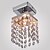 tanie Lampy sufitowe-1-lampka 8 (3 cale) kryształowe / mini oświetlenie podtynkowe Metal Chrom Nowoczesne Współczesne 110-120 V / 220-240 V / G9