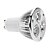cheap Light Bulbs-5W GU10 LED Spotlight MR16 3 COB 310 lm Warm White Dimmable AC 220-240 V