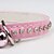 cheap Dog Collars, Harnesses &amp; Leashes-Cat Dog Collar Adjustable / Retractable With Bell Solid Colored Rhinestone PU Leather Black Purple