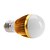 economico Lampadine-3000lm E26 / E27 Lampadine globo LED 3 Perline LED LED ad alta intesità Bianco caldo 100-240V
