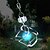 cheap Outdoor Lighting-Solar LED Colour Changing Saturn Wind Spinner Hanging Spiral Light