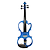 abordables Violons -Chow - (ev05) 4/4-size tilleul tenue de violon électrique (multi-couleur)