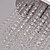 billige Loftslys-1-lys maishang® 40 cm (16 tommer) krystal / mini stil indbygningslamper metalglas elektropletteret moderne moderne 110-120v / 220-240v / g4