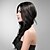 cheap Synthetic Lace Wigs-Synthetic Lace Front Wig Women&#039;s Black Wig Daily