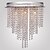 cheap Ceiling Lights-1-Light MAISHANG® 40 cm (16 inch) Crystal / Mini Style Flush Mount Lights Metal Glass Electroplated Modern Contemporary 110-120V / 220-240V / G4