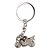 cheap Keychains-Keychain Classical Casual / Daily Fashion Ring Jewelry Silver For Birthday Business Gift Daily Casual Outdoor