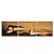 preiswerte Gemälde mit Menschen-Handgemalte Menschen Horizontal Panorama Segeltuch Hang-Ölgemälde Haus Dekoration Drei Paneele