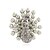 abordables Bagues-Platinum élégant plaqué / Rose Ring perle plaqué or avec cristal (plus de couleurs)