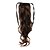 baratos Apliques de cabelo-cordões castanho encaracolado longo cabelo ponytails peças-3 cores disponíveis