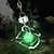 cheap Outdoor Lighting-Solar LED Colour Changing Saturn Wind Spinner Hanging Spiral Light