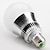 preiswerte Leuchtbirnen-Ferngesteuerte E27 10W RGB Licht LED Ball Bulb (85-265V)