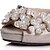 cheap Women&#039;s Shoes-Elegant Leather Stiletto Heel Sandals/Peep Toe With Rhinestone Party/Evening Shoes (More Colors)