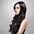 cheap Synthetic Trendy Wigs-Synthetic Wig Women&#039;s Wavy Black Layered Haircut Synthetic Hair 20 inch Black Wig Very Long Capless Black