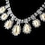 Χαμηλού Κόστους Σετ Κοσμημάτων-μοναδικό κράμα με στρας / απομίμηση που μαργαριτάρι κοσμήματα των γυναικών συμπεριλαμβανομένων κολιέ, σκουλαρίκια