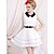 cheap Women&#039;s Dresses-White Dress - Sleeveless All Seasons Vintage White