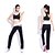abordables Vêtements-SiBoEn la mode des femmes de yoga Styles de fitness Workout vêtements convient 2 jeux (Vest Yoga Yoga Pants sexy + Drawstring)