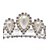 cheap Jewelry Sets-Gorgeous Clear Crystals And Imitation Pearls Jewelry Set,Including Necklace,Earrings And Tiara